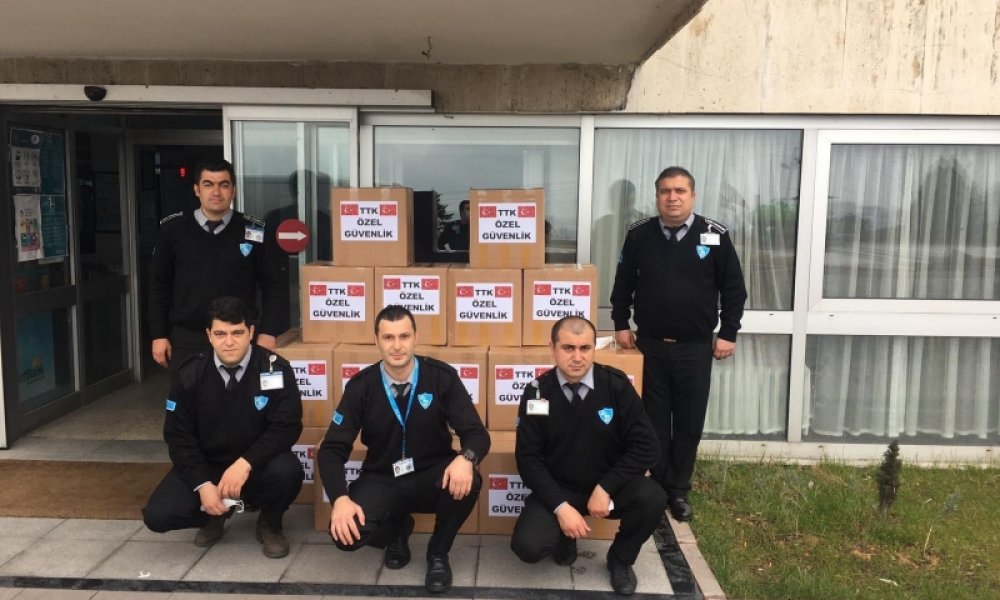 TTK Özel Güvenlik Görevlilerinden İhtiyaç Sahiplerine Yardım Eli